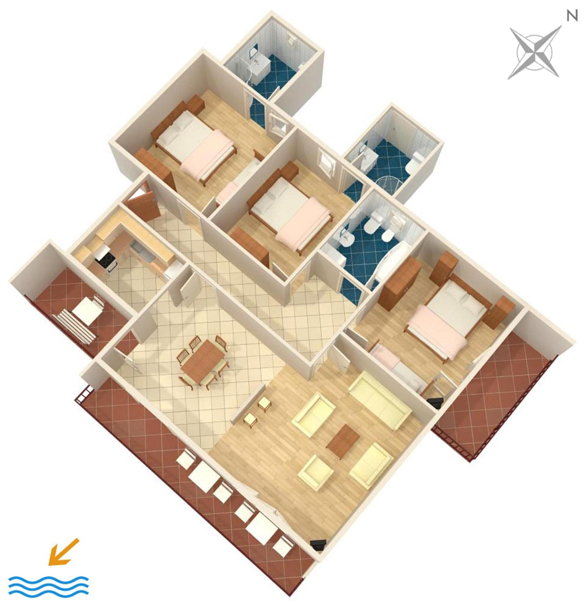 Apartments By The Sea Duce, Omis - 946 Luaran gambar